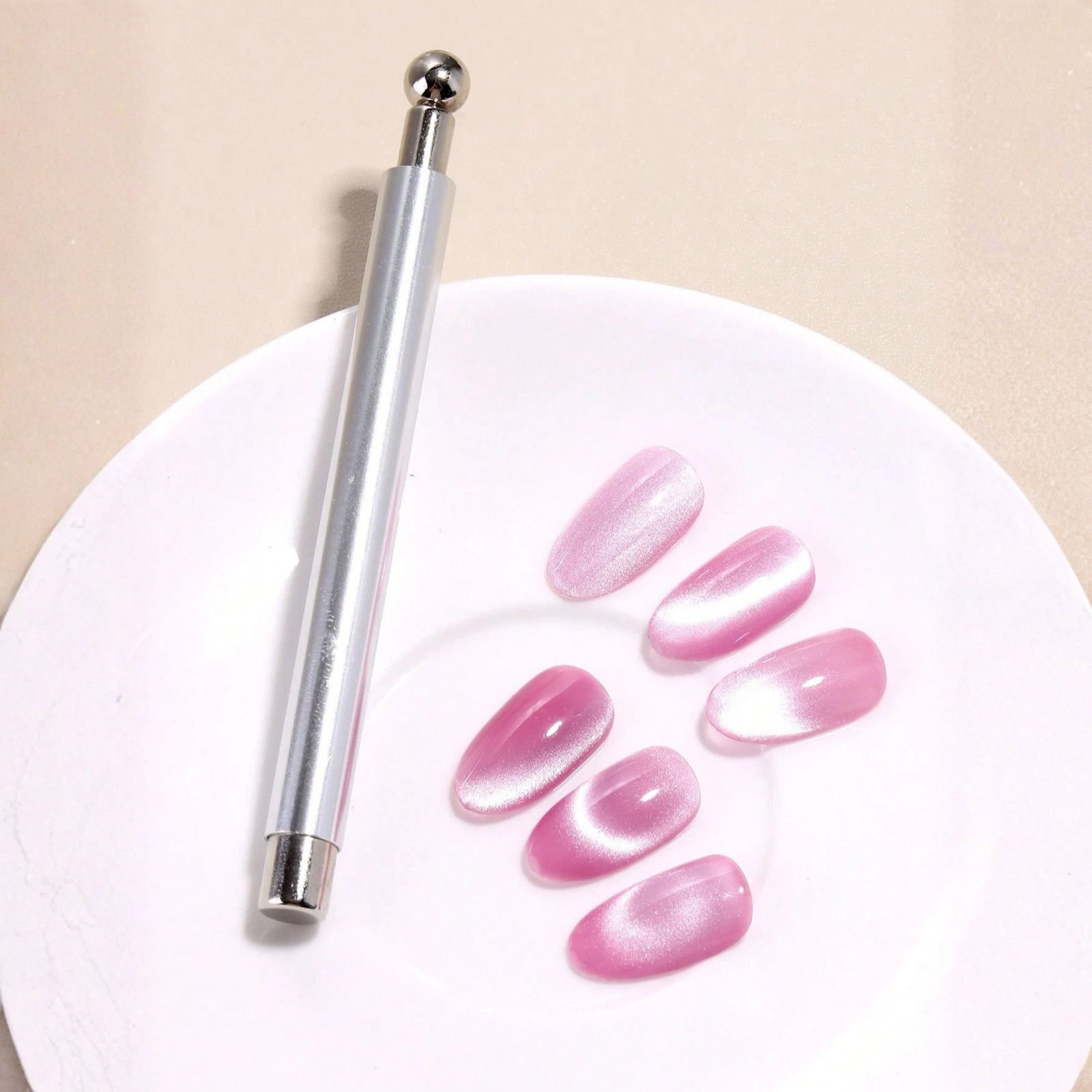 2in1 Nail Magnetic Stick Cat Eye Magnetic Nail Art Tool For Gel Nail Art Design