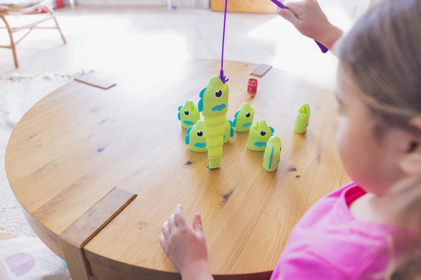 Educational Insights Reel Big Catch Game – Preschool Math Games Medium, Green