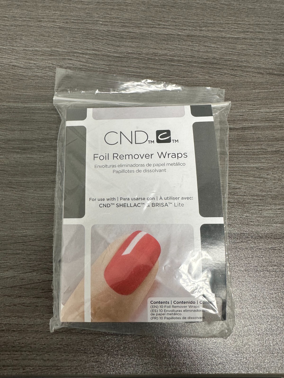 CND Foil Remover Wraps To Use With Shellac & Brisa Lite – 4 packs FREE SHIPPING!