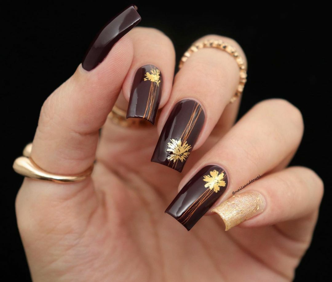 Tasting Trip Regular Polish (Dark Burgundy Brown Creme), Polish for Nail Art