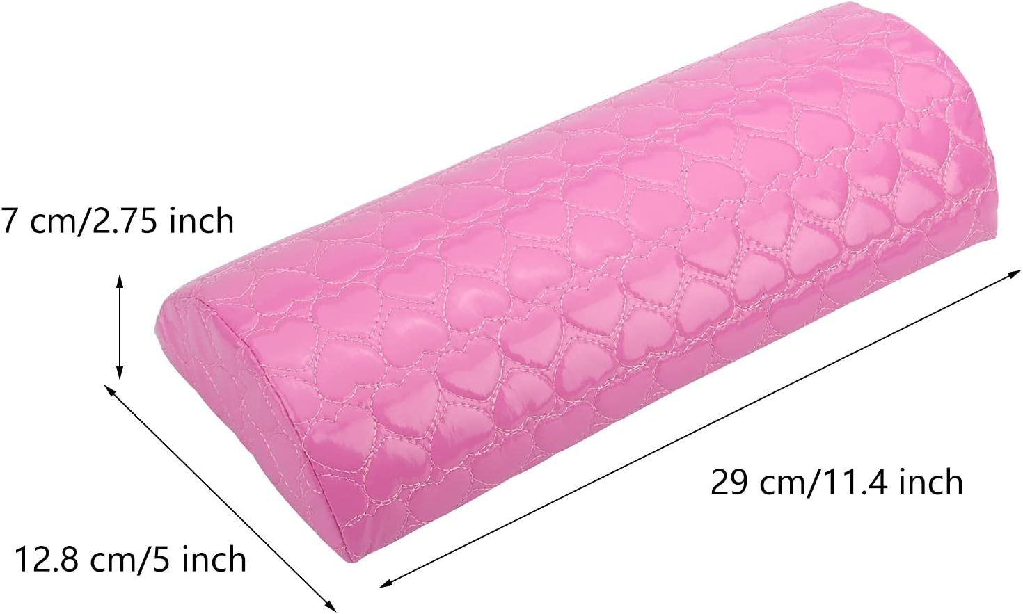Nail Pillow Hand Rest for Nails, Washable PU Leather Nail Armrest
