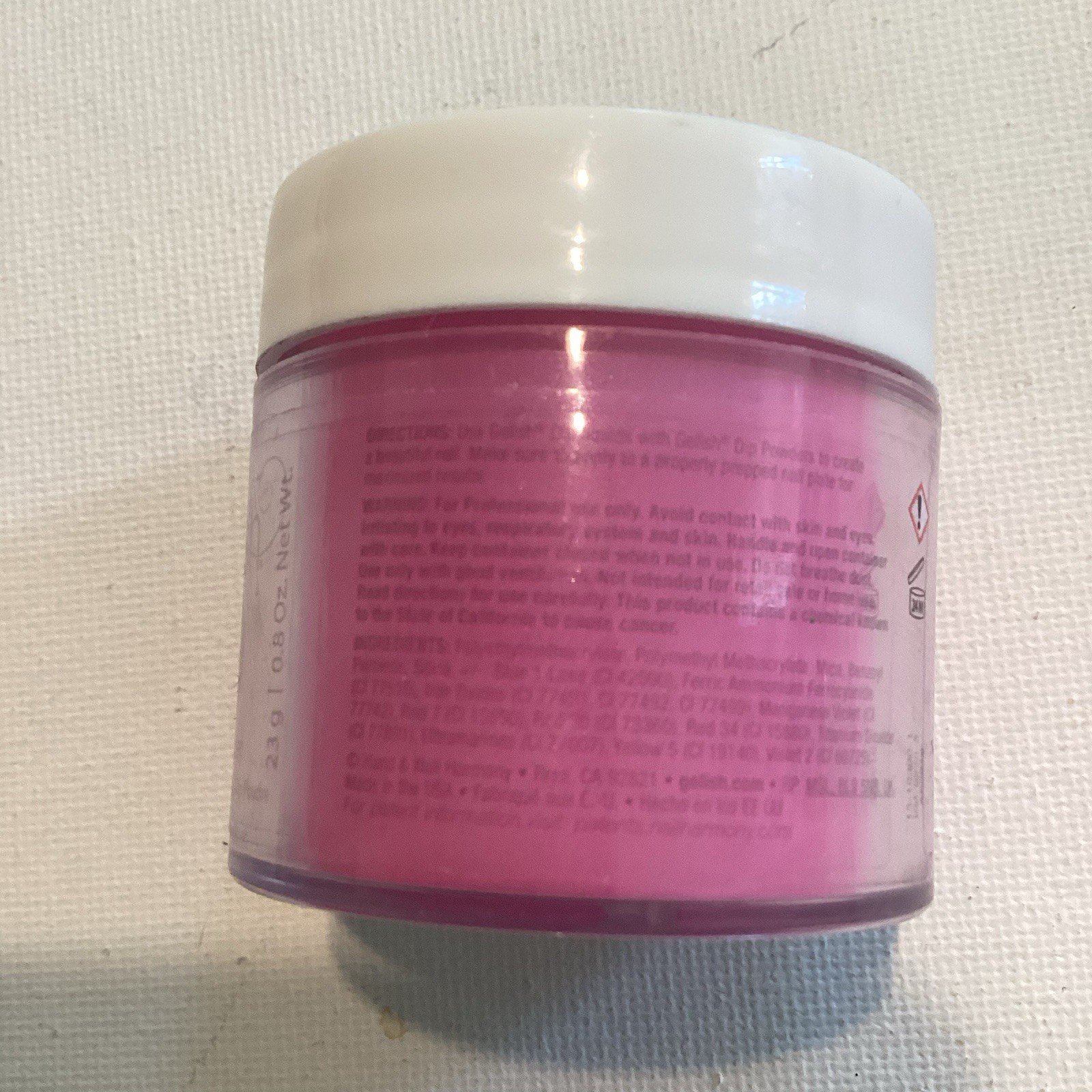 Gelish Dip Powder Essentials Professional Nail Art 23g/0.8oz Amour UNSEALED