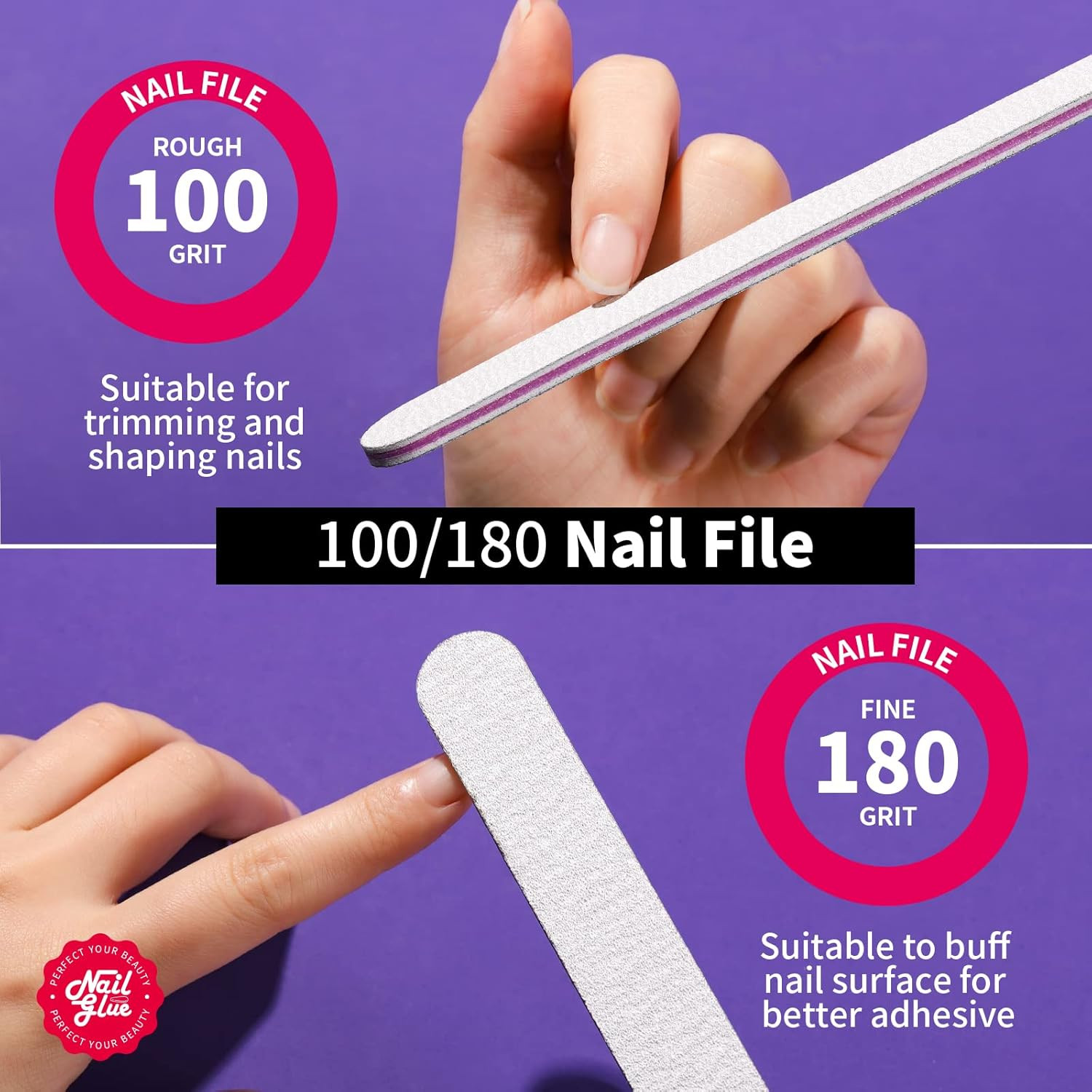 Nail Glue 3 Pack – Strong Adhesive for Press On & Gel Nails