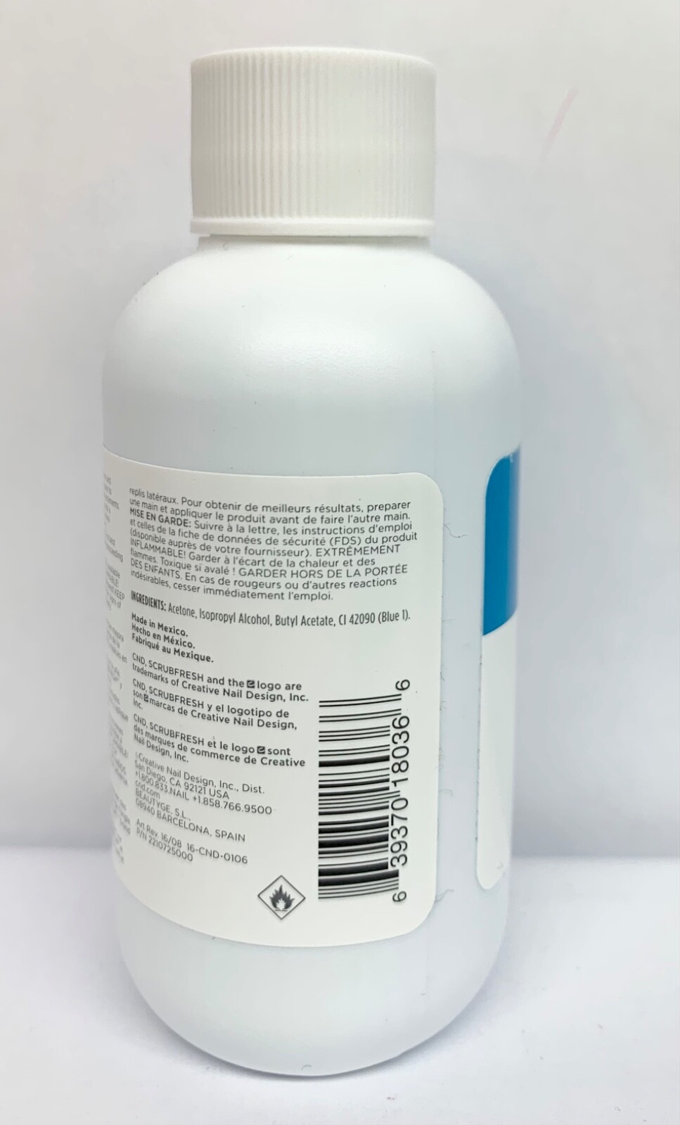 Cnd Essential – Choose ScrubFresh, Pure Alcohol, Nourishing Remover,Acetone 2oz