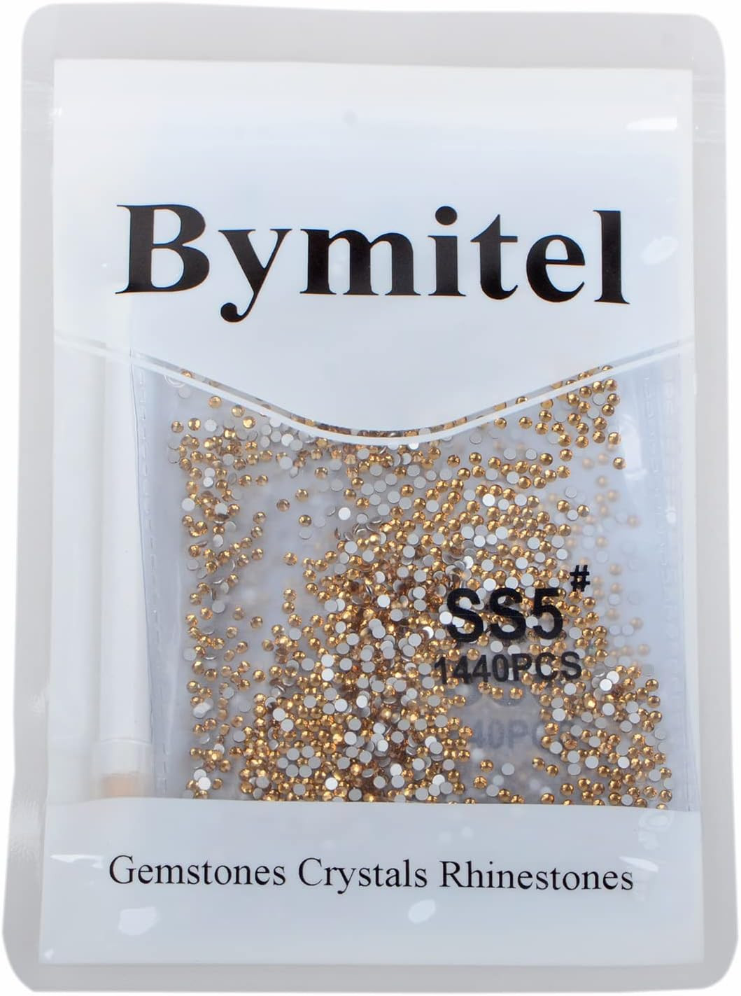 2880PCS Art Nail Rhinestones Non Hotfix Glue Fix round Crystals Glass Flatback f