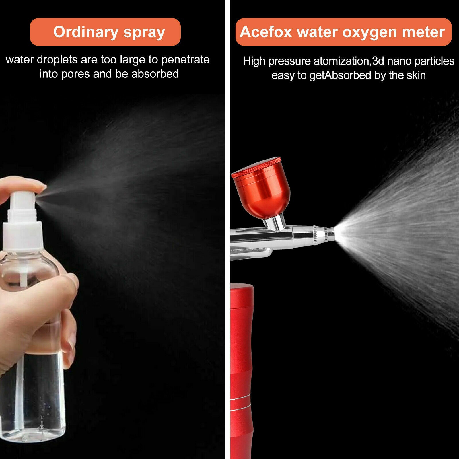 Portable Air Compressor Airbrush Spray Gun for Nail Art Tattoo Painting US Plug