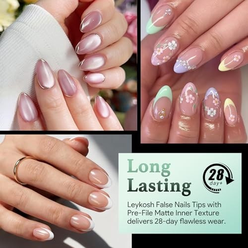 Extra Short Almond Nail Tips – 216pcs Soft Gel A-Extra Short Nail Kit