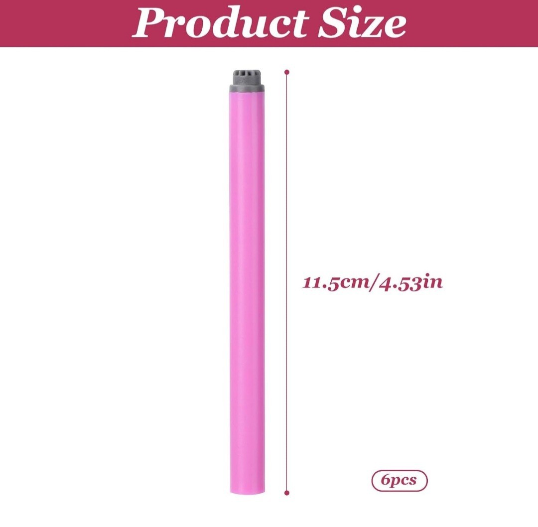 Nail Stamp Pen for Girls and Women 6PCS Home DIY Nail Art Tools Easy To Use