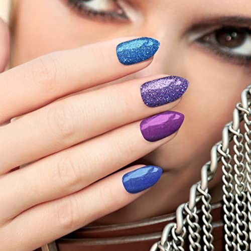 336 Pieces 24 Sheets Full Nail Stickers Wraps Polish Bright Style Bright Color
