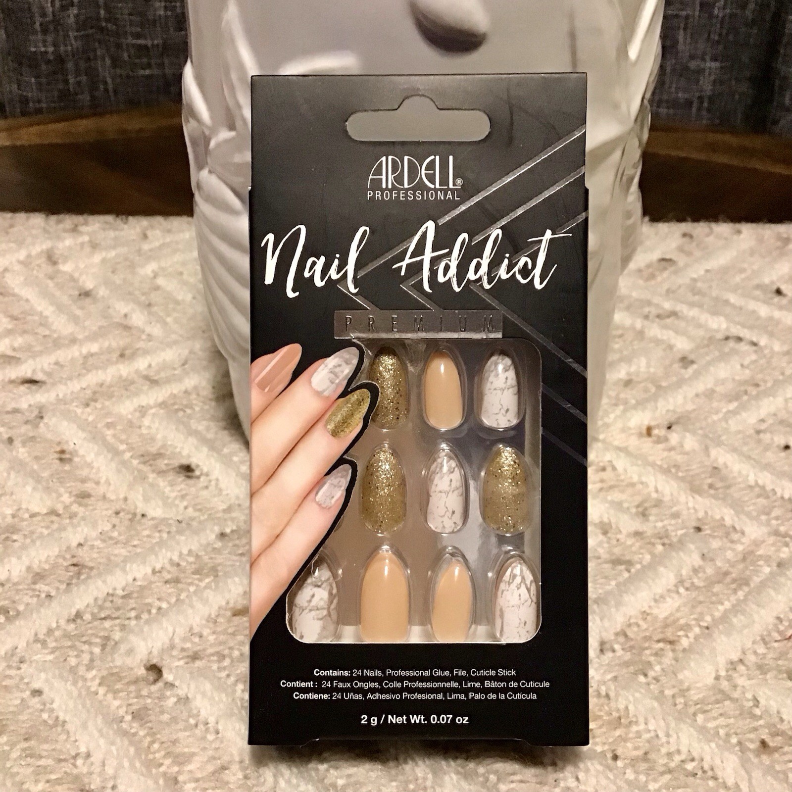 NIB Ardell Nail Addict Premium – 24 Nails