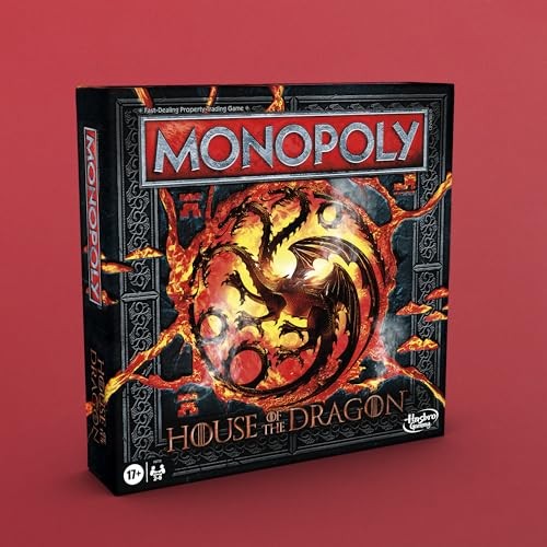 Monopoly House of the Dragon 2.48 inches x 11.496 inches, Not Applicable