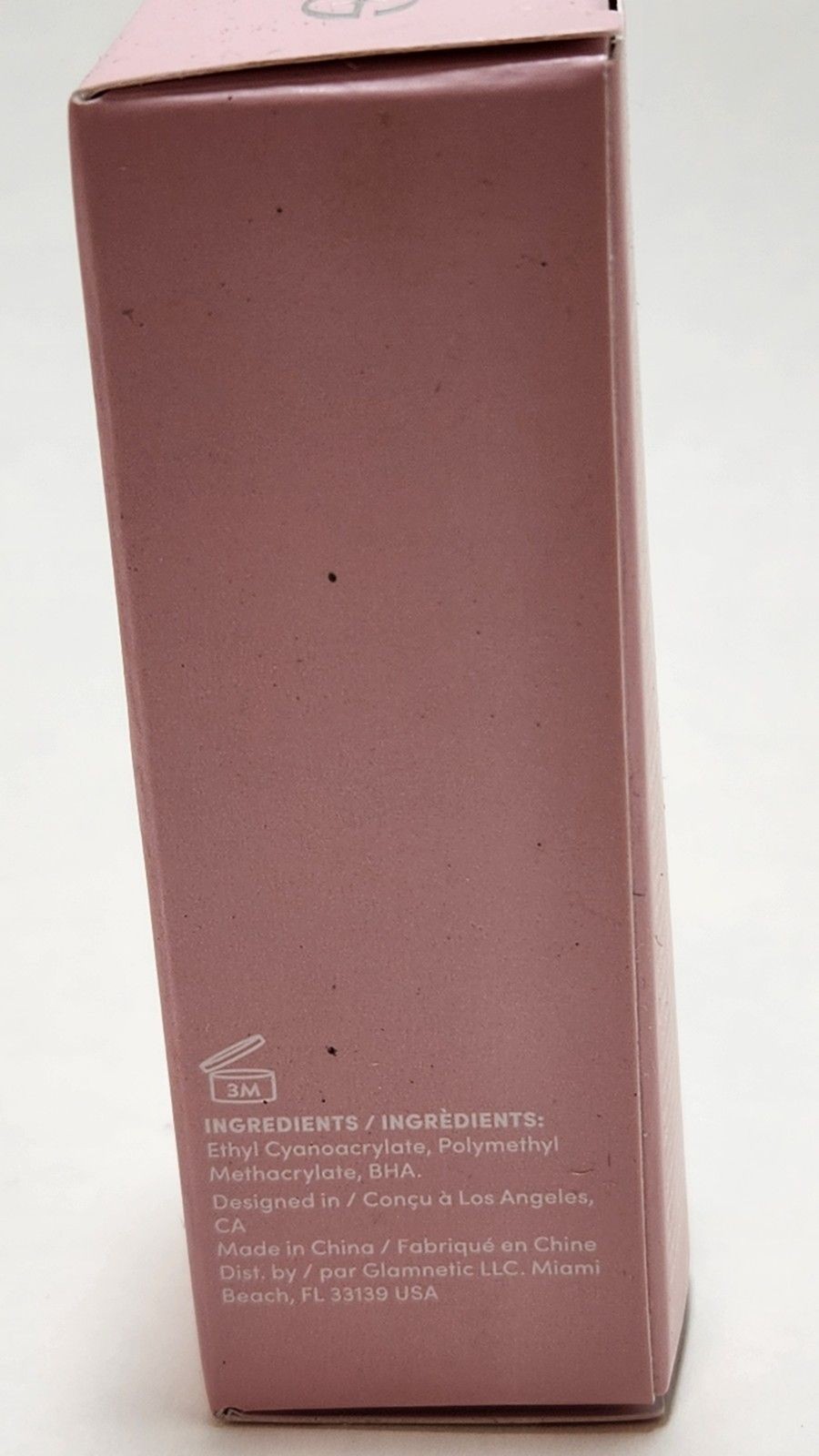 Glamnetic Super Strong Brush On Nail Glue Brush Tip Applicator 7ml /.24 fl.oz.