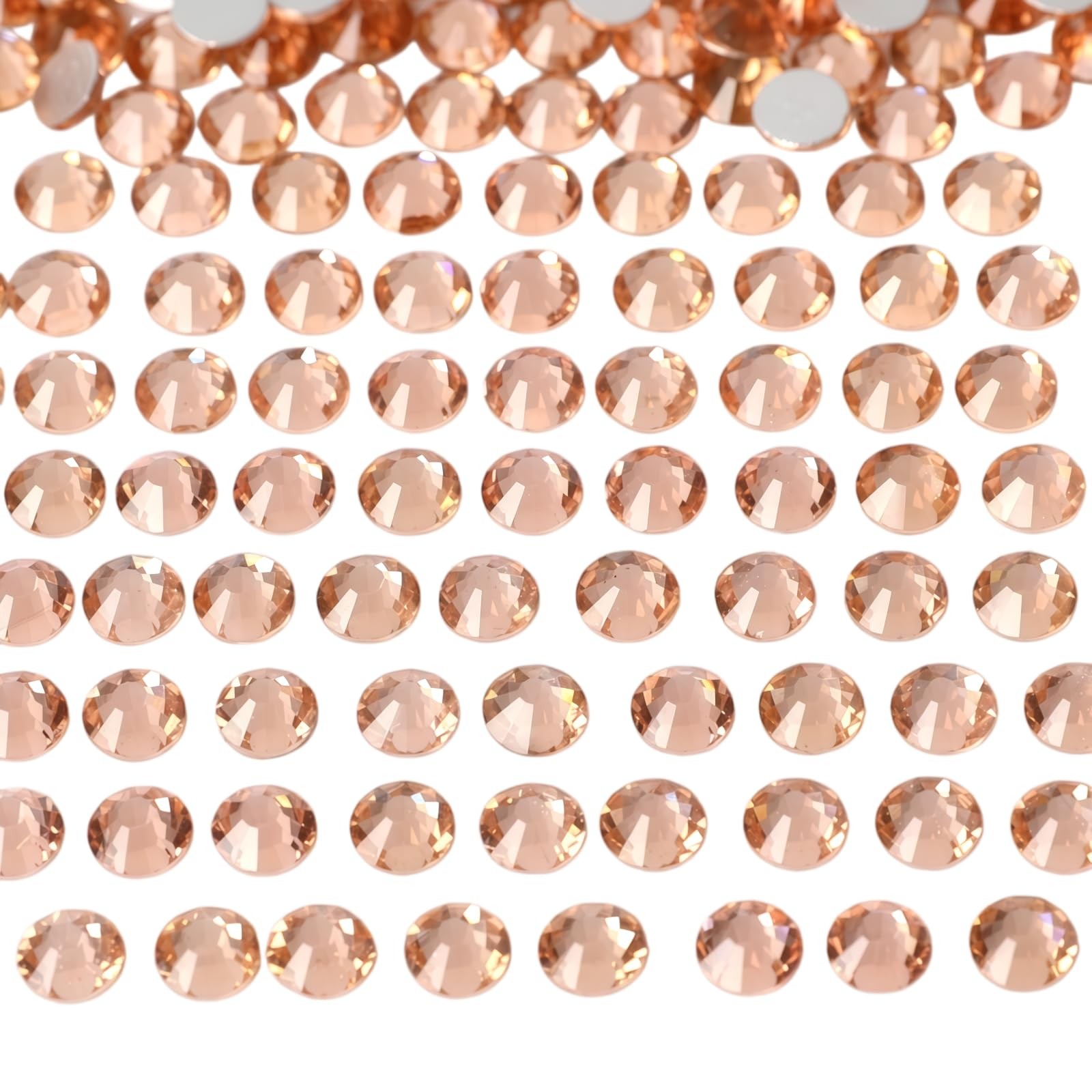 Diamonland Flatback Glass Crystal Rhinestones Rounds Gems for Bedazzling Nail…