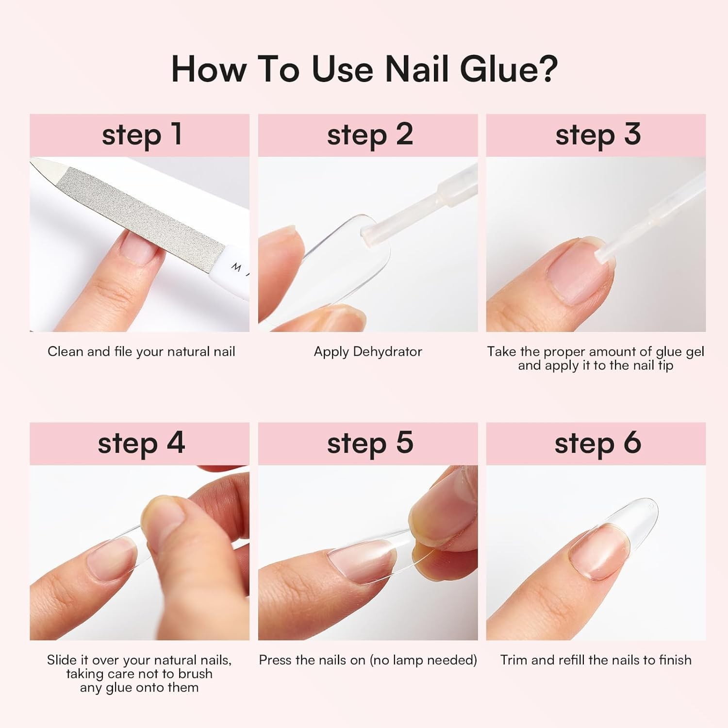 2-in-1 Quick Dry Nail Glue & Remover – Ideal for Beginners and Professionals