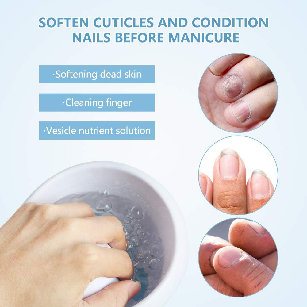 Electric Manicure Bowl for Nail Conditioning and Relaxation
