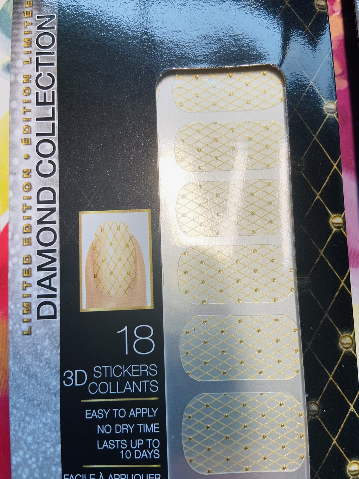 L’Oreal Colour Riche Nail Lingerie Nail Stickers #700 And #702 NEW Lot of 2
