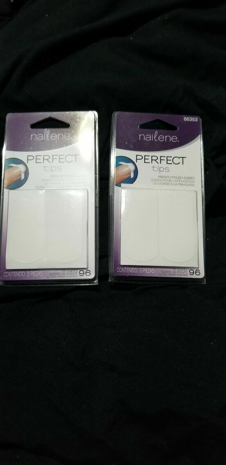 LOT OF 2 Nailene Perfect Tips 96 COUNT 66353