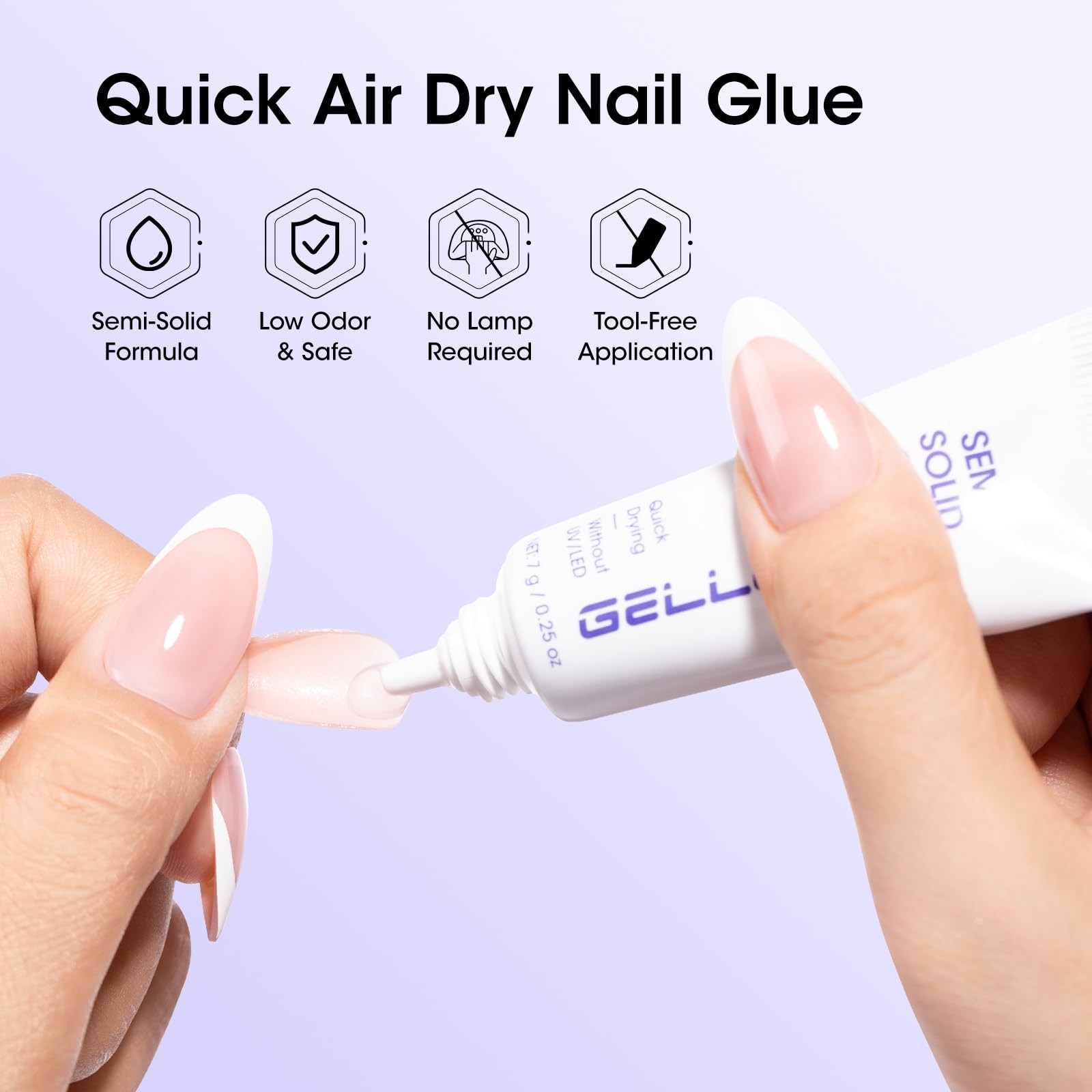 Gellen Semi Solid Nail Glue & Glue for Press ons