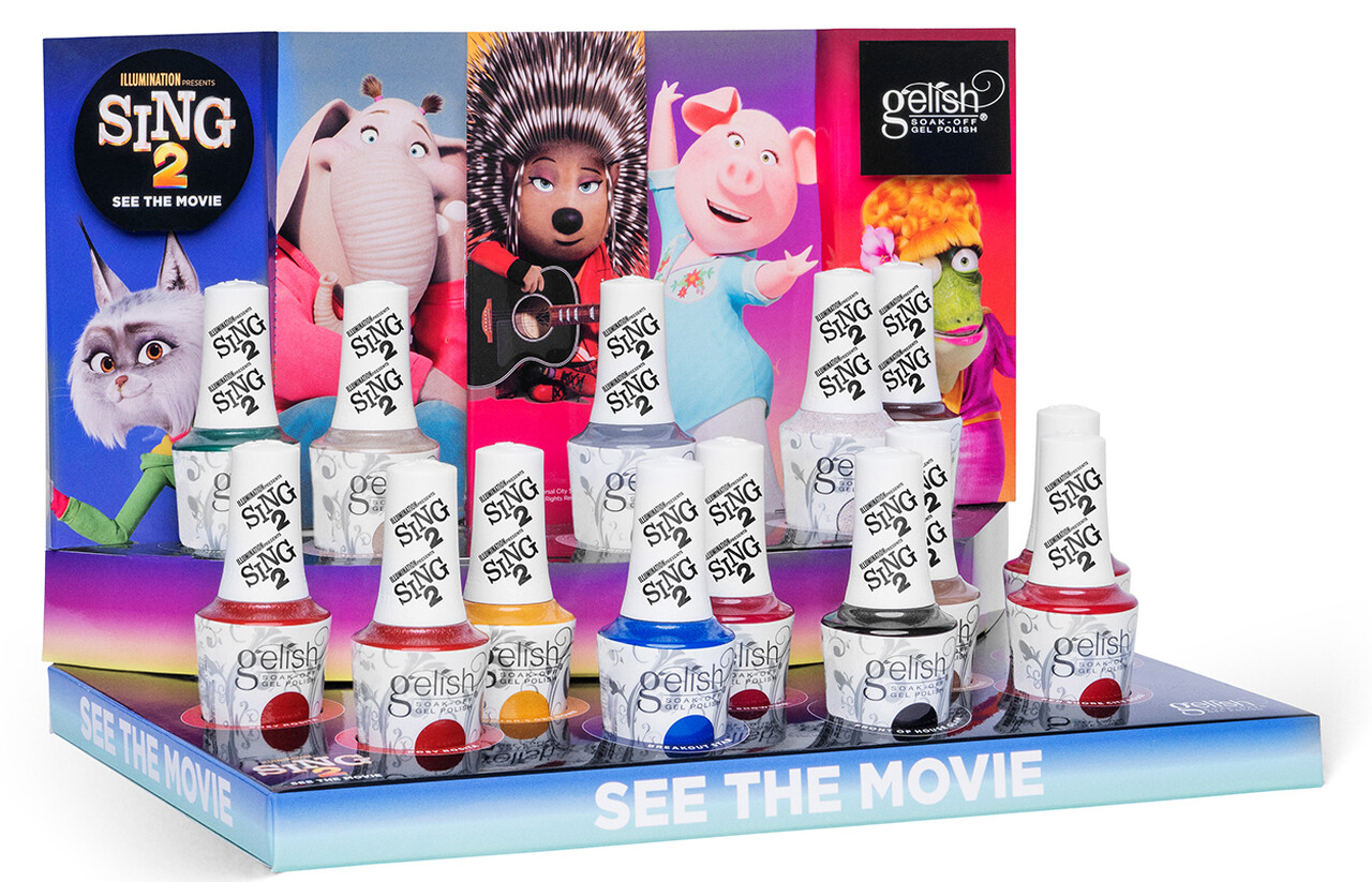 Harmony Gelish – ILLUMINATION’S SING 2 Holiday 2021 – Pick Any Shade .5oz