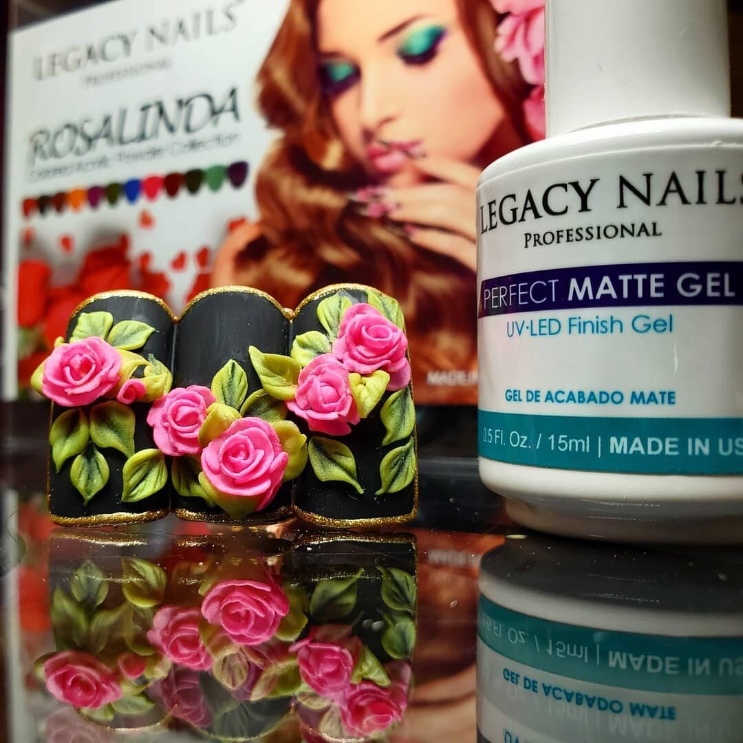 UV Velvet Matte Top Gel 1/2 oz – Legacy Nails