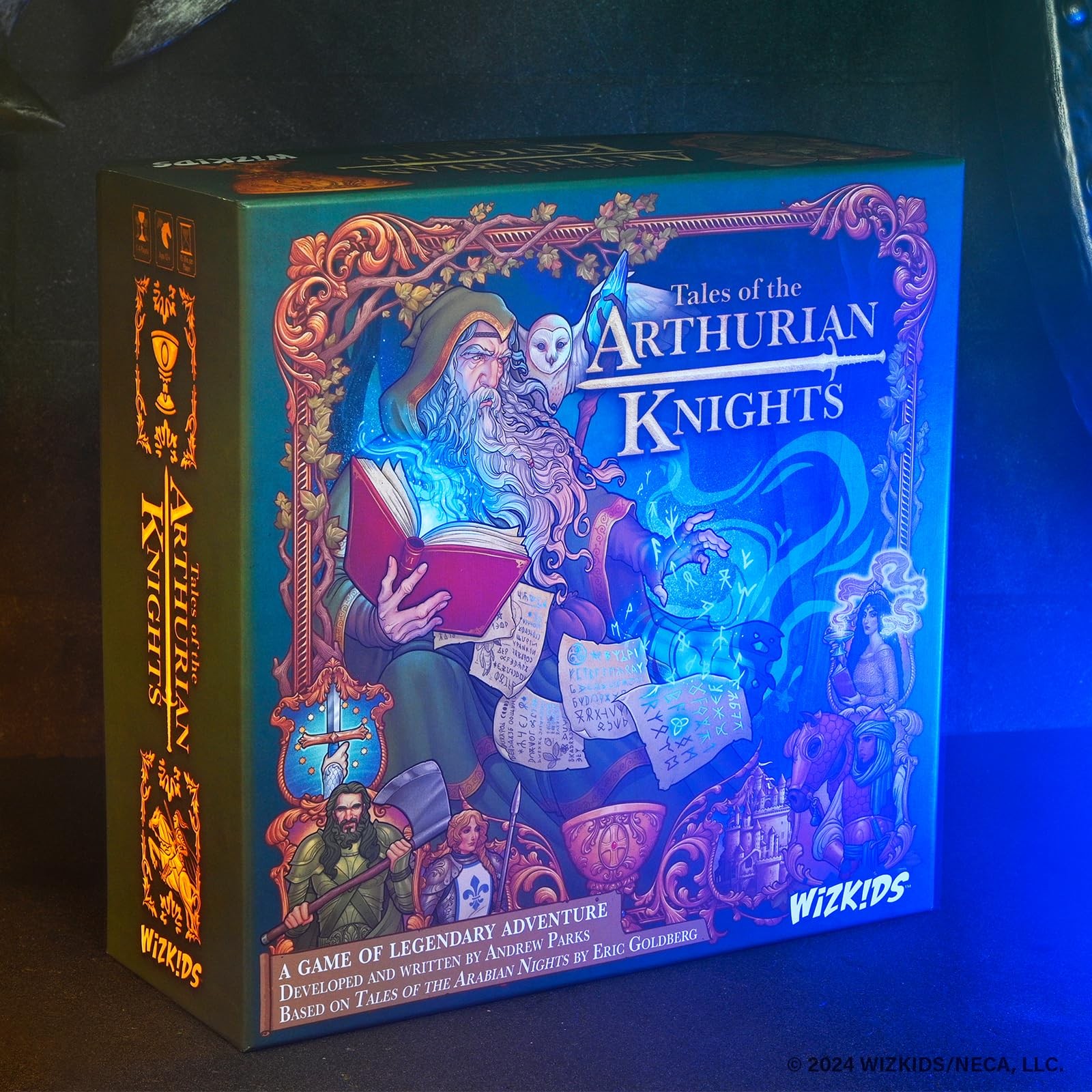Tales of The Arthurian Knights 4.5 x 11 x 0.1 inches, Multicolor