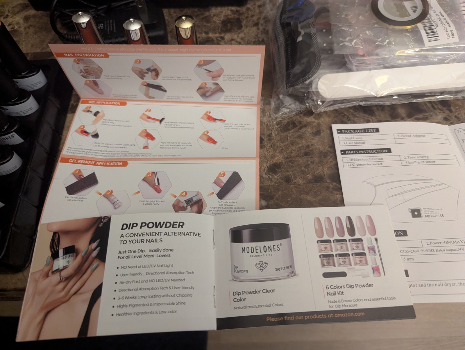 Modelones Coloring Nail Kit