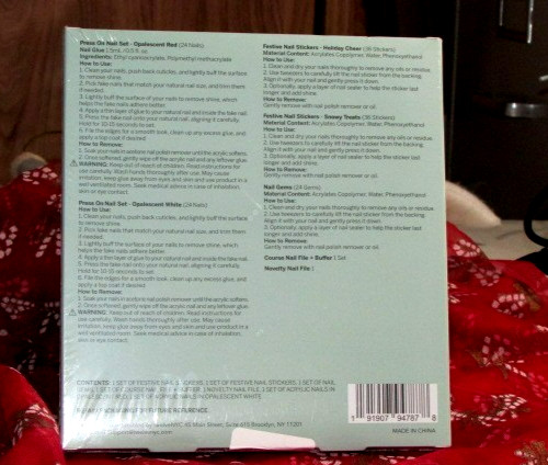 NAIL ADVENT Festive Nails 7 surprise boxes, see description TWELVE NYC (H)