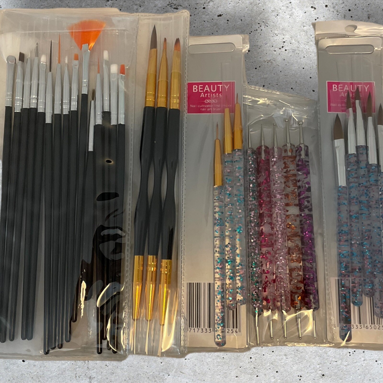 Artdone 31pcs Nail Art Brushes Nail Dotting Tools At Home Nail Care