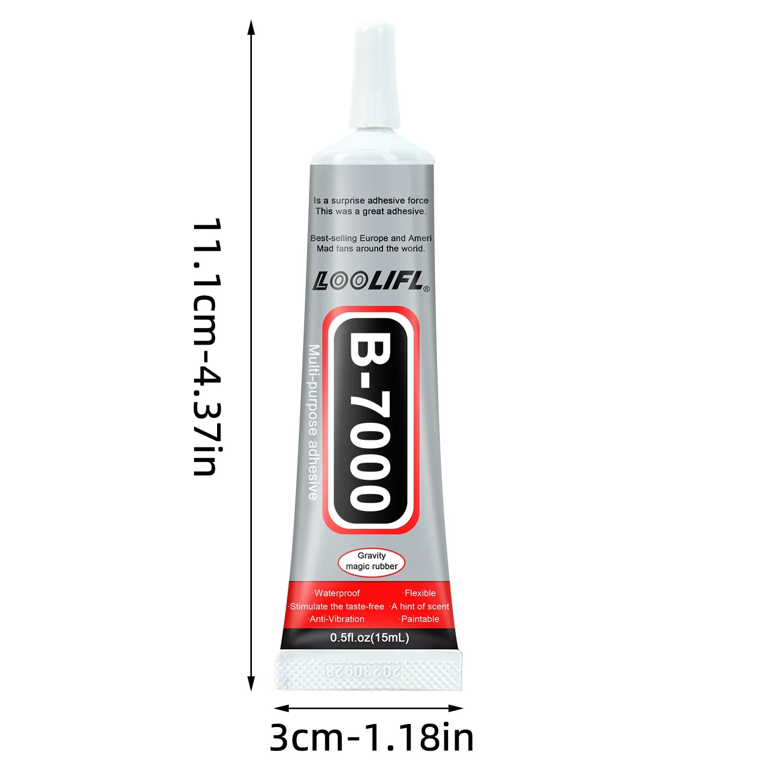 B7000 Clear Adhesive Glue High Viscosity for Rhinestone Jewelry Nail Art Craft