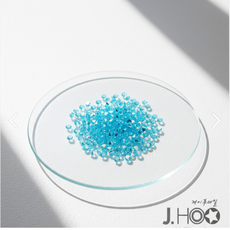 PP7 Pixie Edge Aquamarine AB Micro Stones for Nail Art