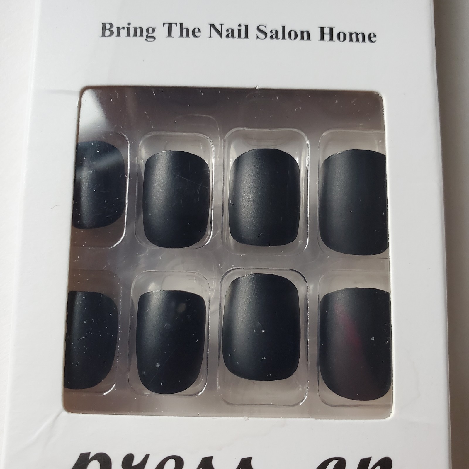 Lot Of 2 Sets CurvLife Press-On Nails 1 3D Adhesive Tabs Or Glue Salon Style *