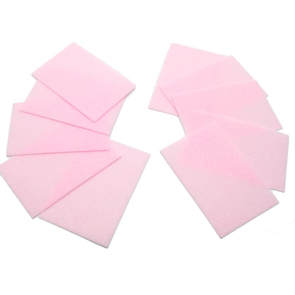 Pink Gel Nail Polish Remover Tools 540 PCS Lint Free Wipes Cotton
