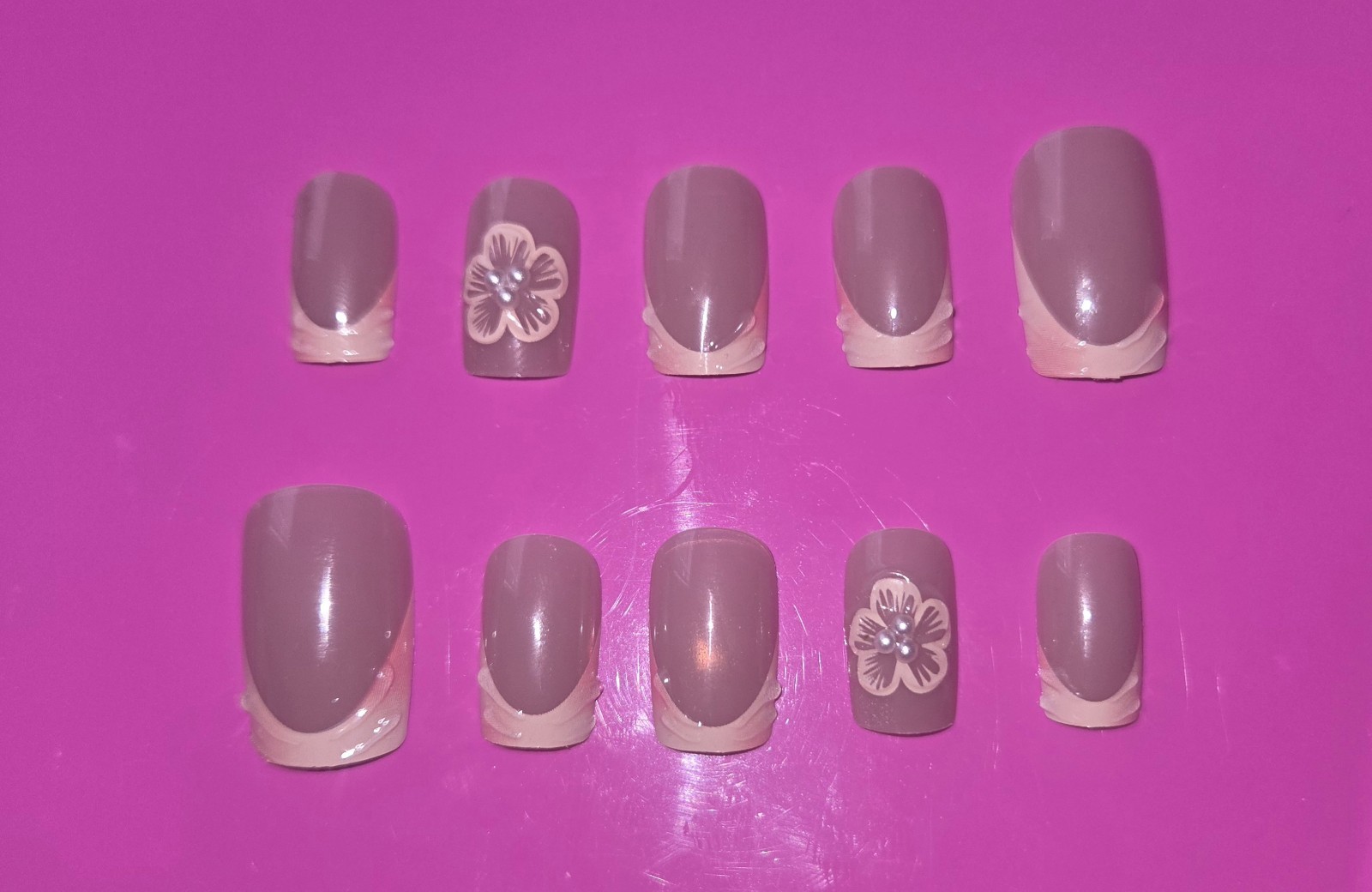Handmade Press-On Nails Set of 10