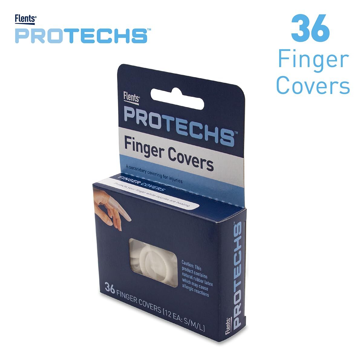 First Aid Finger Cots Protects Finger During Healing 36 Count
