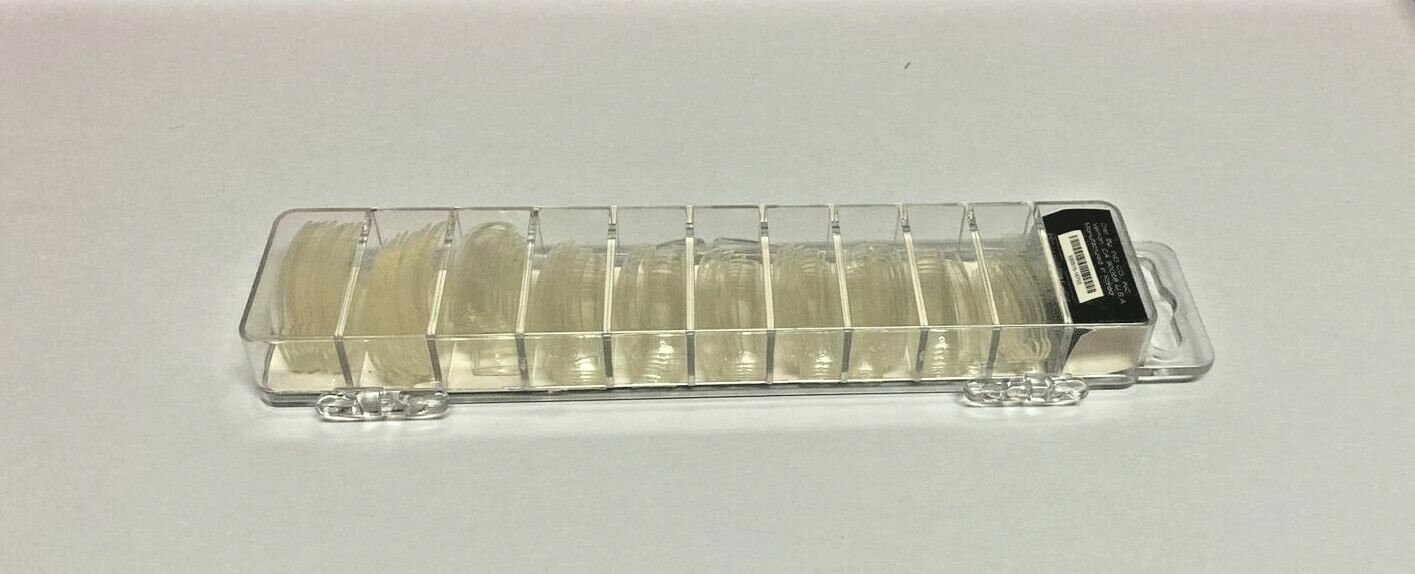 2 PACKS OF BEST QUALITY 1 BOX DECORI SALON NAIL CLEAR TIPS EACH PACK 100 PCS