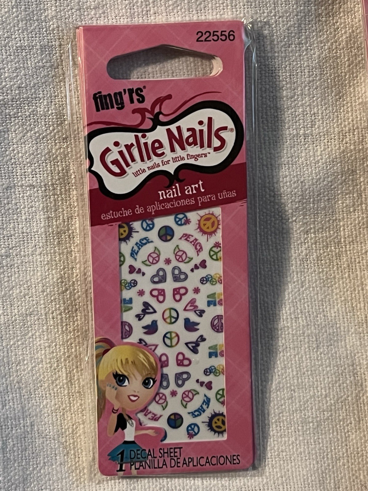 160 Sheets Fing’rs Girlie Nails | Bulk Nail Art Set | NEW | Salon, Gift, Party