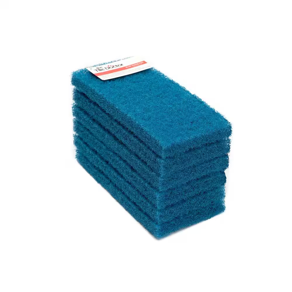 10 In. X 4.5 In. X 1 In. Medium Duty Blue Water Based Latex Resins Maximum Scrub