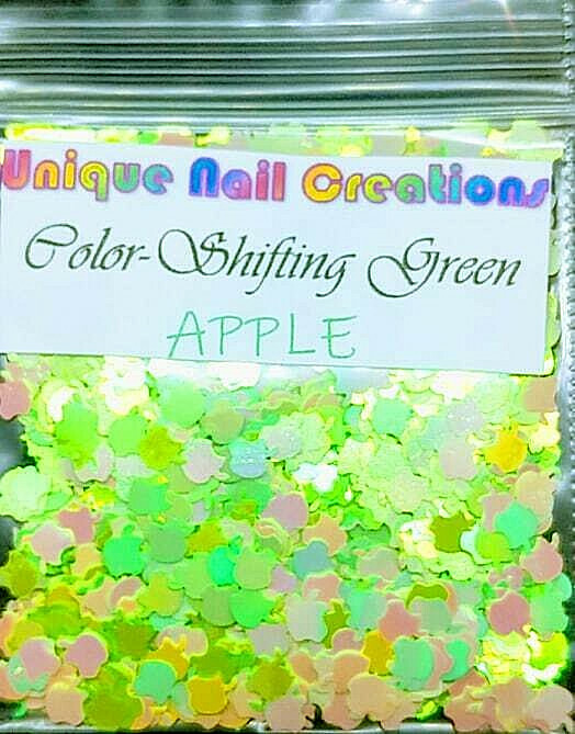 APPLE Shape Glitter🍎 You Choose 🍎Nail Art•Acrylic•Gel•Body Art•Face•Festival