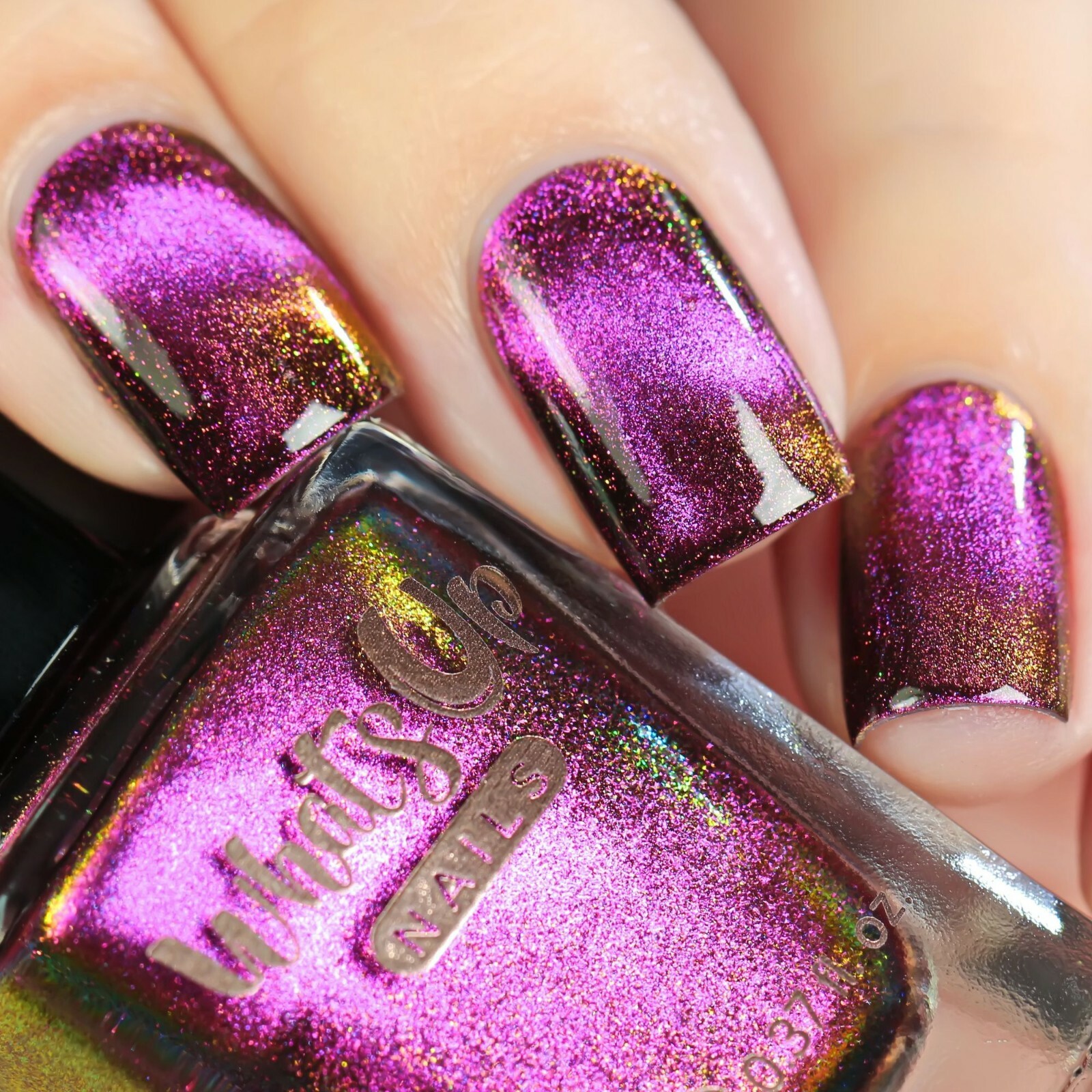 Whats Up Nails – Horsehead Nebula Regular Polish (Purple Duochrome Magnetic)