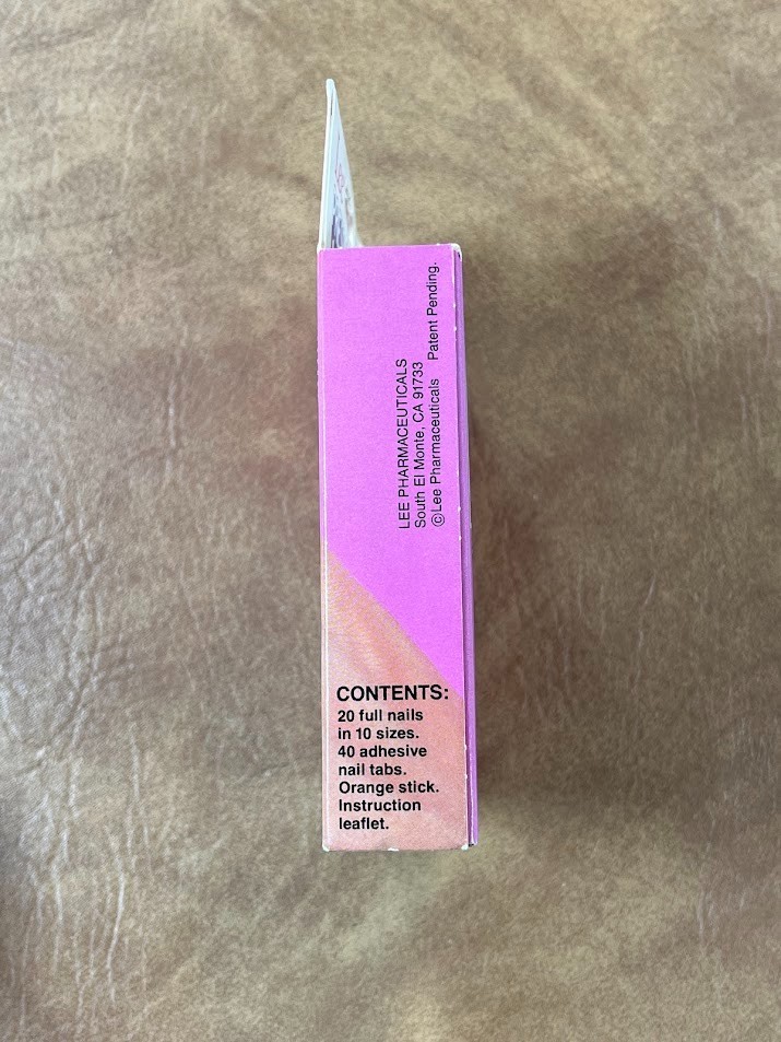 1985 Lee Nails Press-On-Nails 2 Full Sets W/Tabs New Sealed Vintage