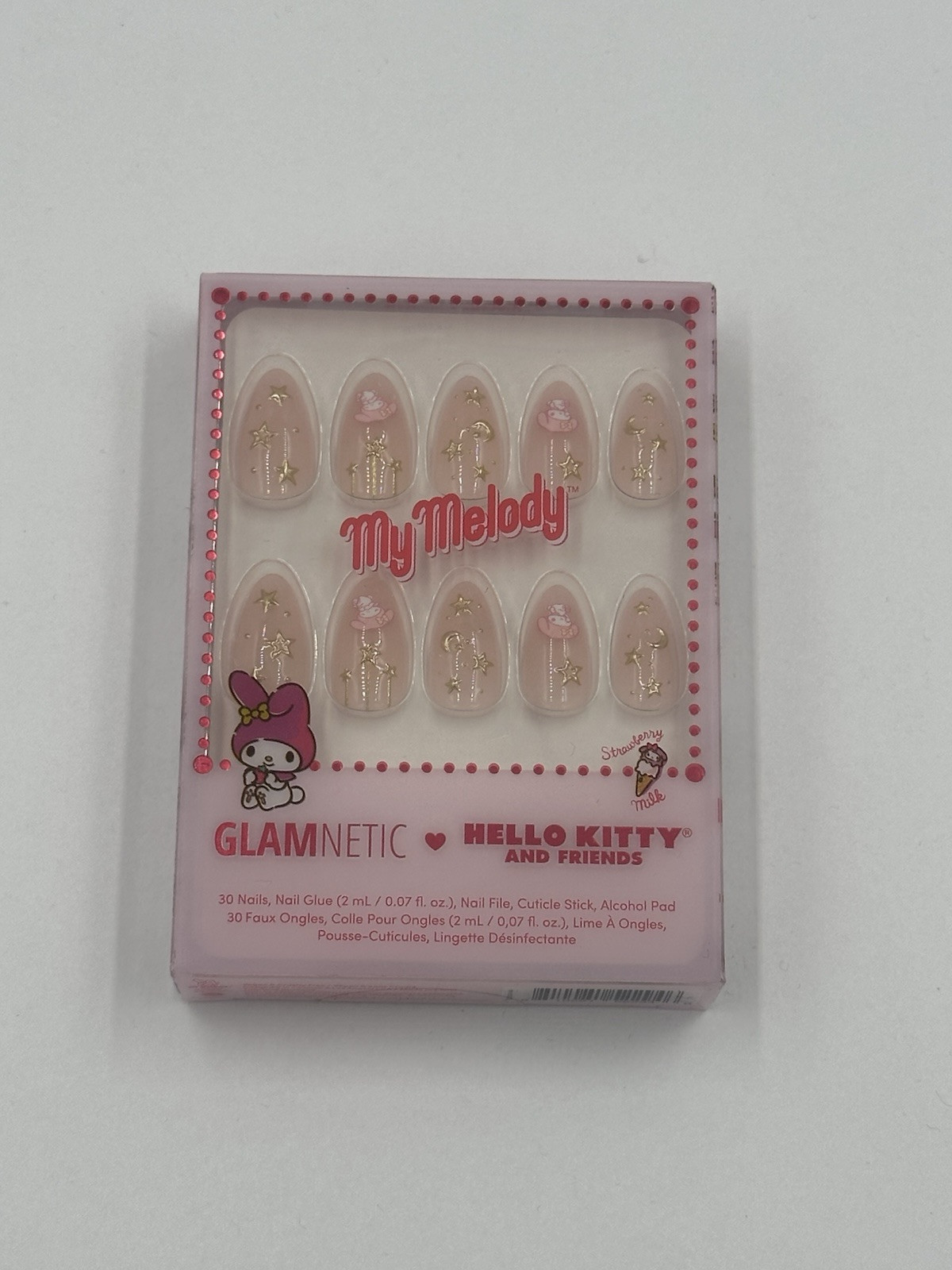 Glamnetic Hello Kitty and Friends My Melody Press-On Nail Kit *NEW*