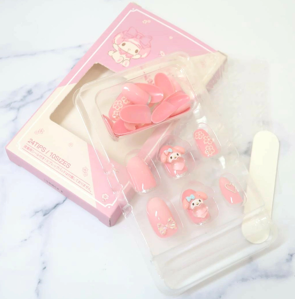 My Melody Cosmetic Goods – Nail Tips Sanrio SUNTAN Gift Character Japan new