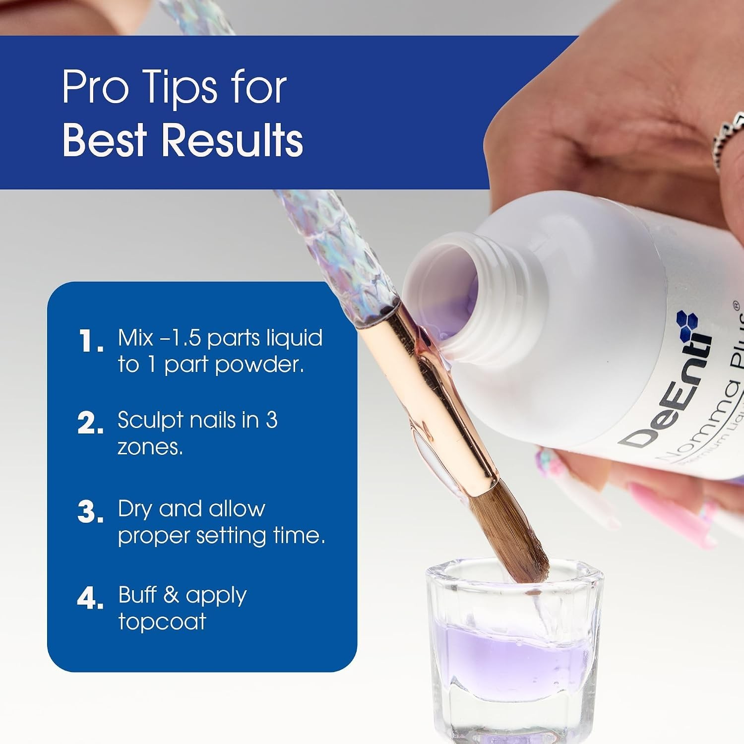 Professional Quality 8oz Acrylic Monomer Liquid – Long-Lasting Nail Formula