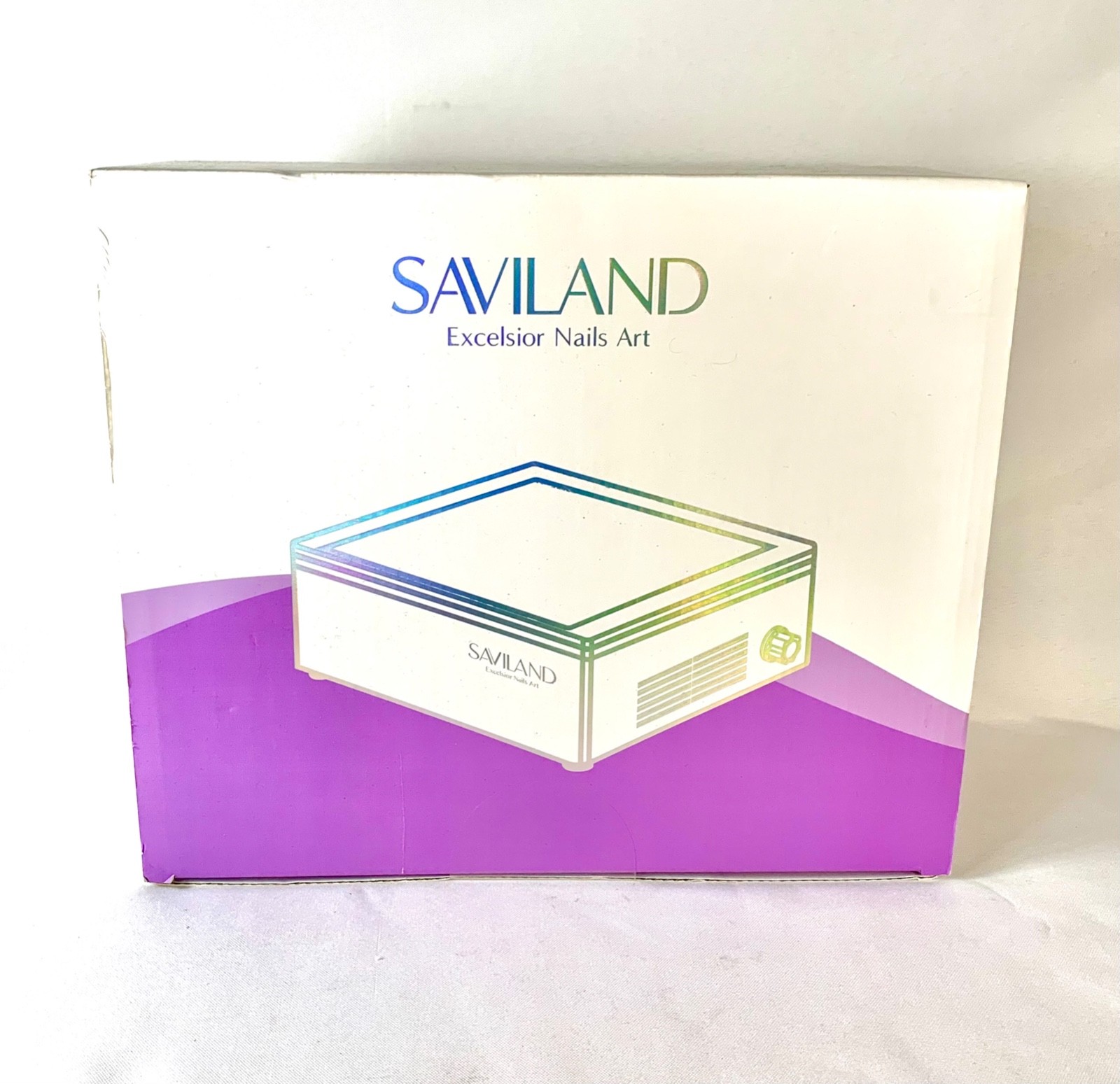 SAVILAND PROFESSIONAL Nail Dust Collector 60W Motor, Reusable Filter NEW IN BOX
