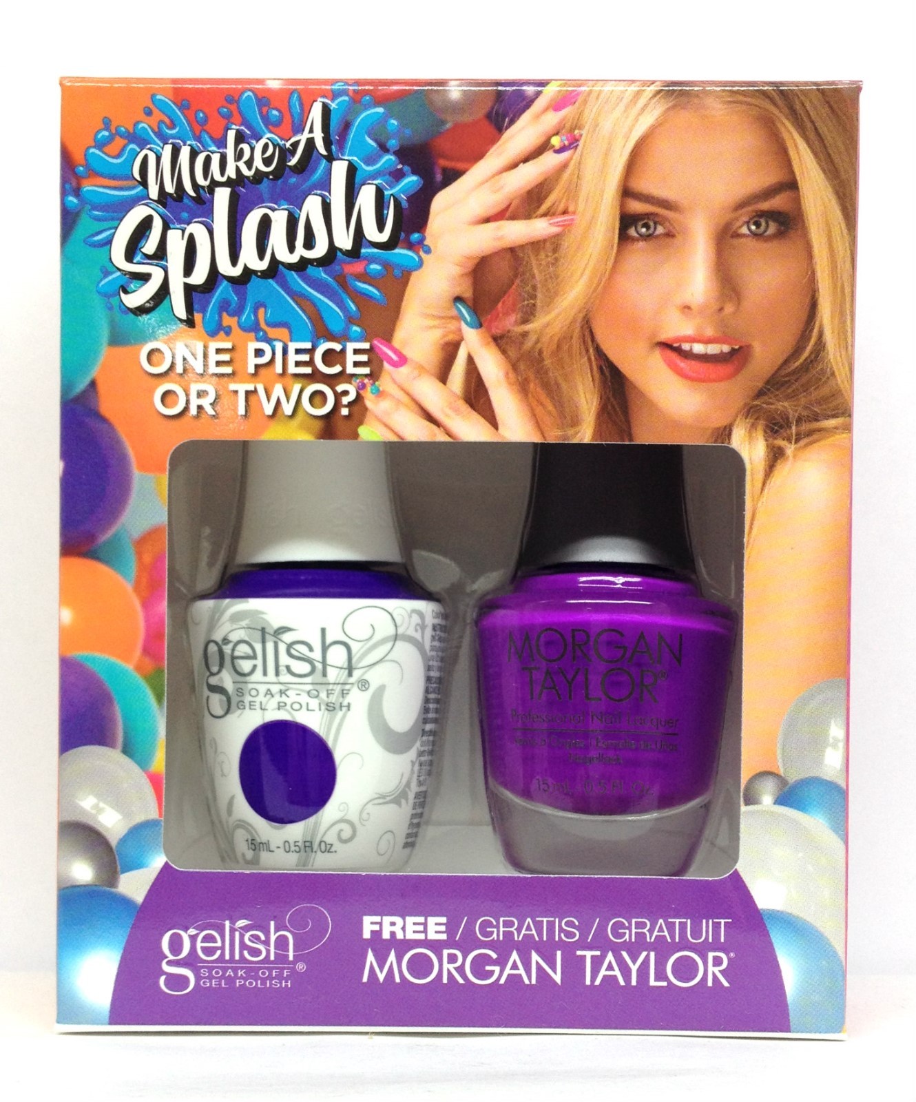 Harmony Gelish & Morgan Taylor – MAKE A SPLASH Collection – Choose YOUR DUO