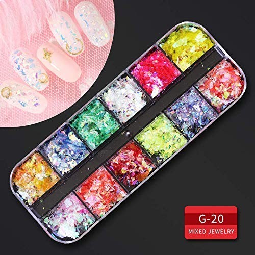 Alluring 9-Box Nail Art Supplies Set with High-Quality Rhinestones & Accessories