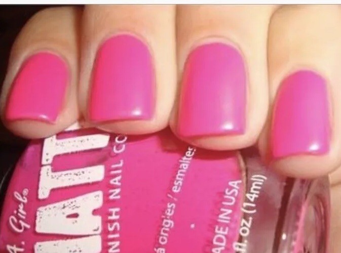 # Hot Pink Nail Patch Foils Pack Of 16