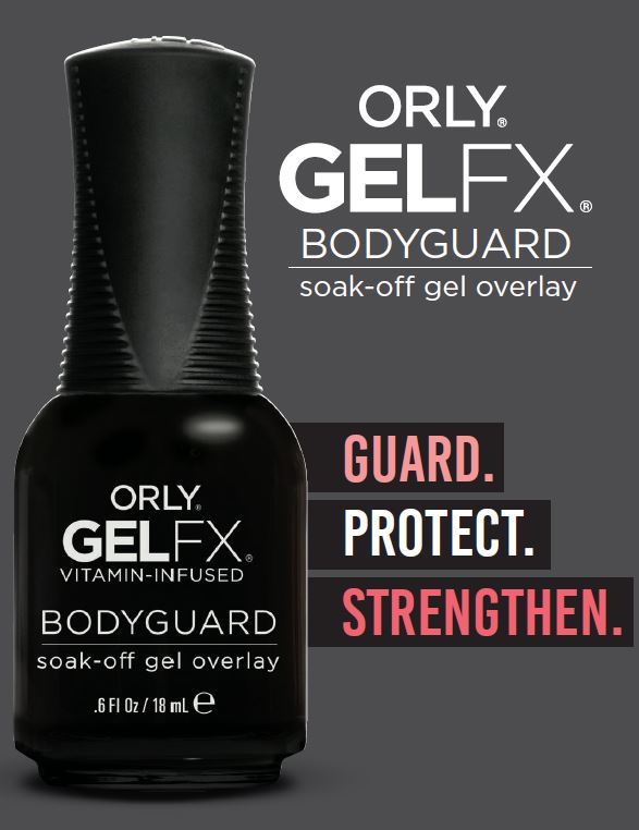 NEW ITEM – ORLY GelFX BODYGUARD – LED/UV Soak-off Gel Overlay .6oz/18ml -OR34000