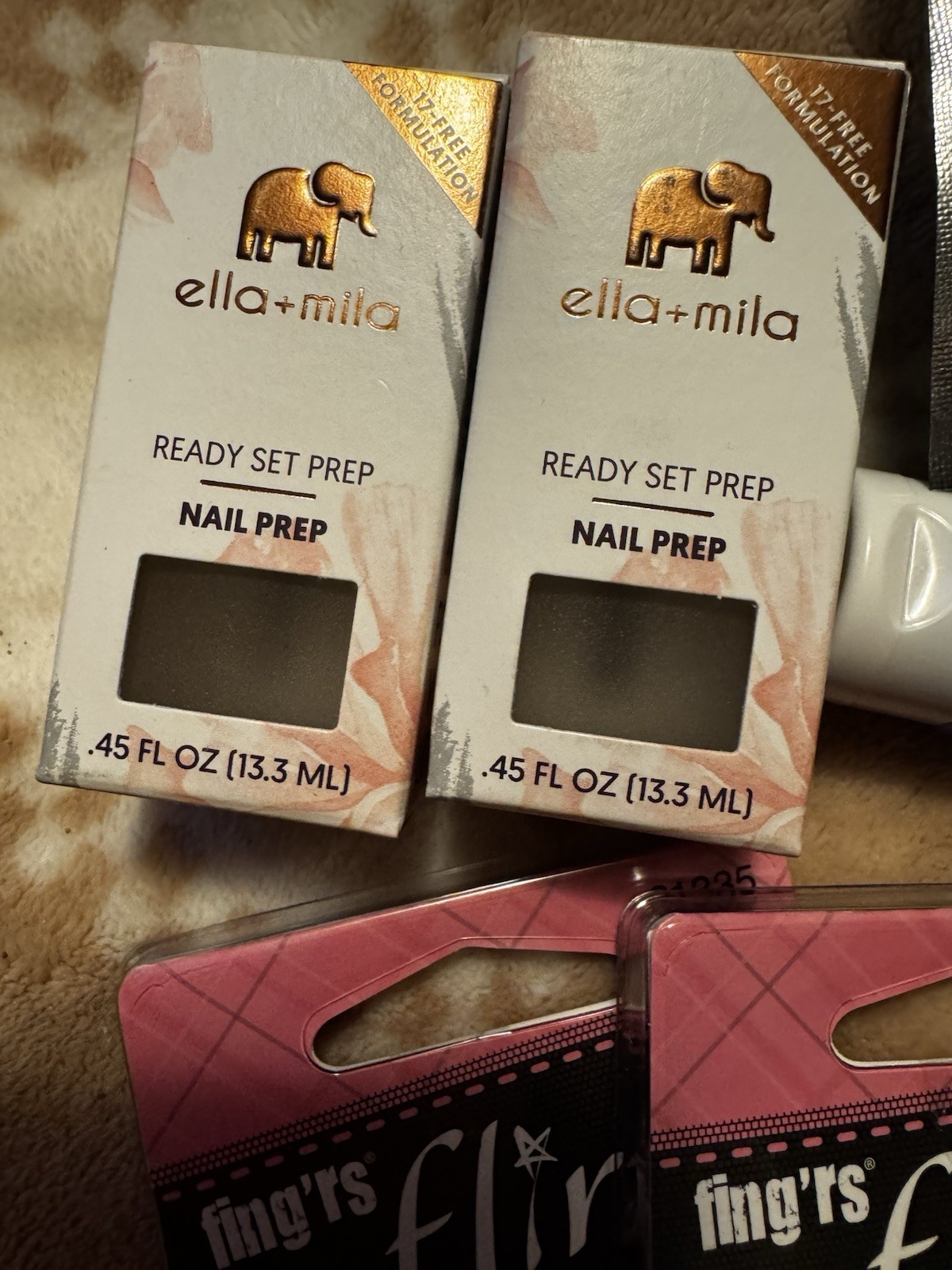 Nail & Toe Decals-2 Sheets+hand/cuticle cream +nail prep+2 bug repel wristbands