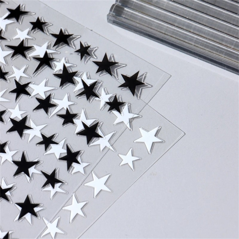 Lovely Star Nail Art Stickers Star Designs Nail Decals Star Nail Art Decorations